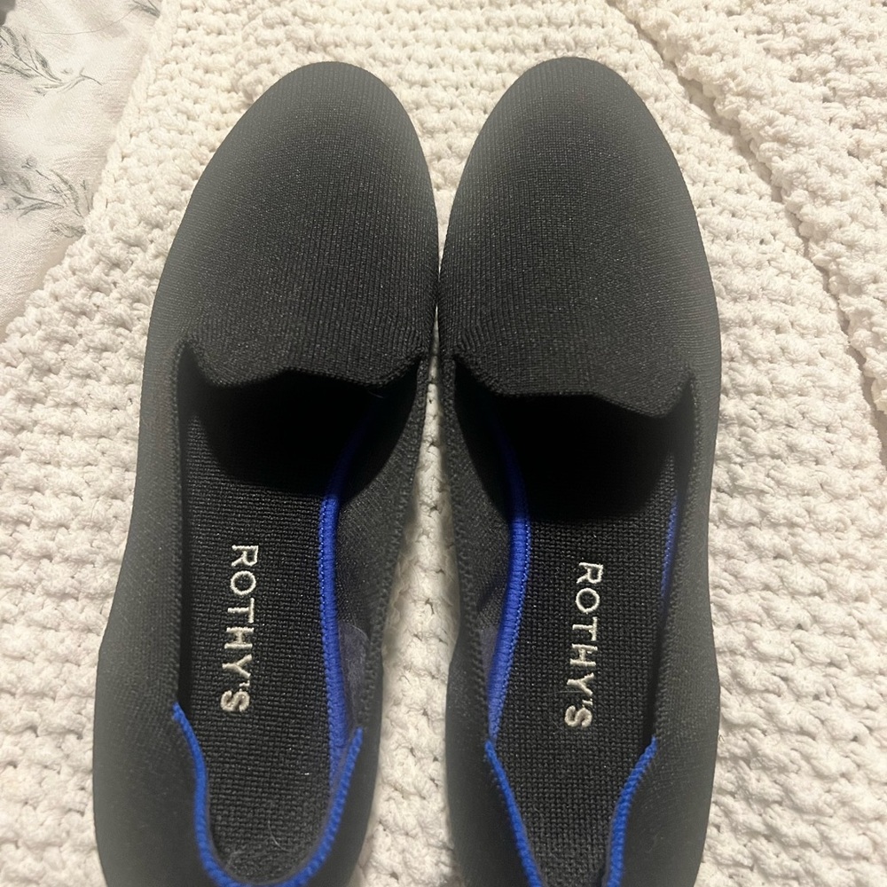 Rothy's Black loafers size 9.5